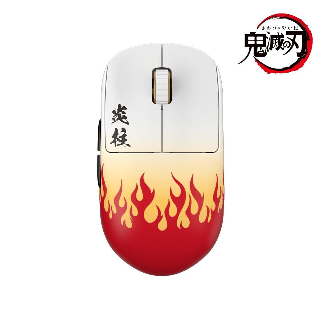 鬼滅の刃] 煉獄杏寿郎 X2H Gaming Mouse – Pulsar Gaming Gears Japan