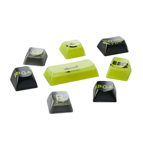 [Acid Rewind Edition] 3D Polycarbonate 124 Keycaps