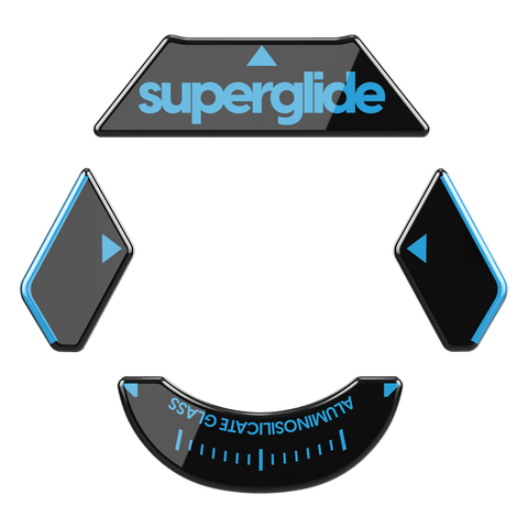 Superglide Glass mouse skates for Logitech G900, G903 Gaming Mouse