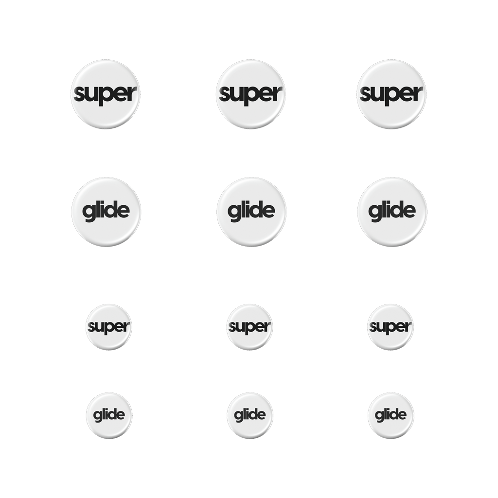 Superglide (Type-C) Universal Dot 6mm + 9mm (12pcs)