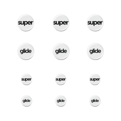 Superglide (Type-C) Universal Dot 6mm + 9mm (12pcs)