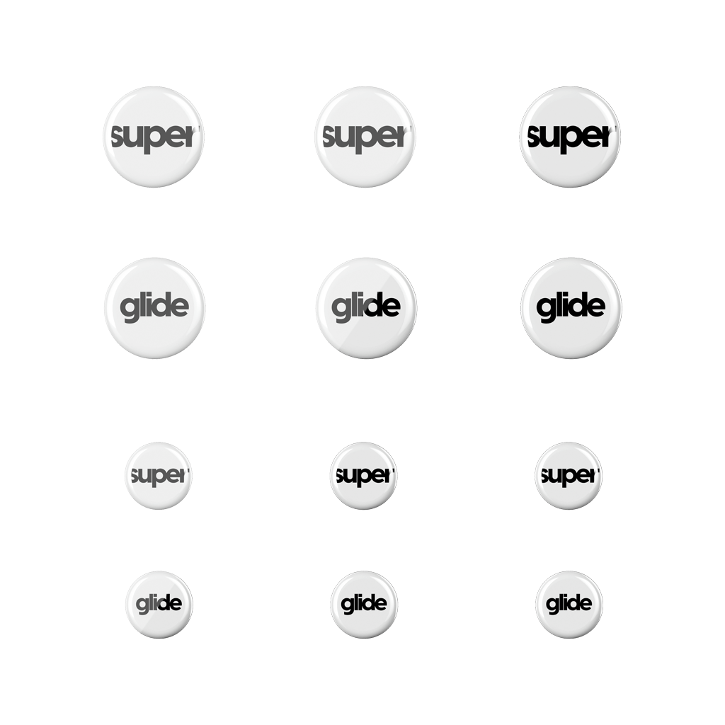 Superglide (Type-S) Universal Dot 6mm + 9mm (12pcs)