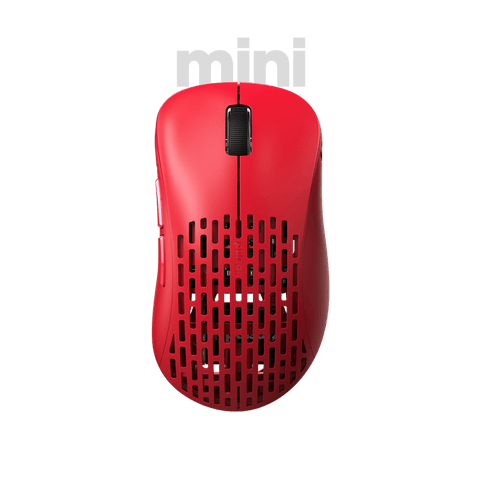 Pulsar Xlite V2 red gaming mouse top